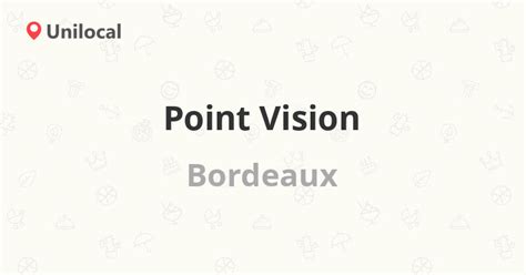 Point Vision – Bordeaux, 23 rue Edmond Michelet (21。